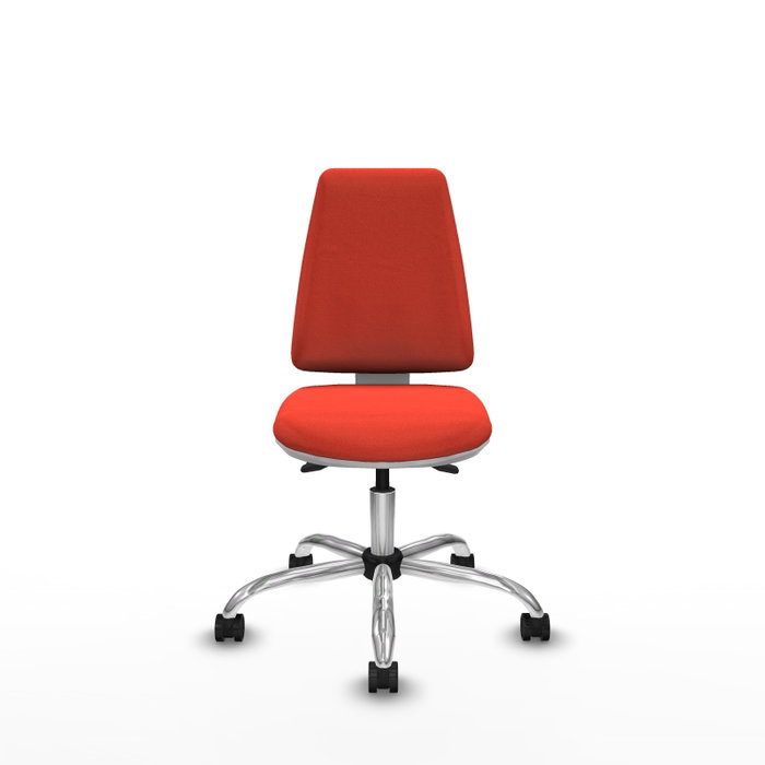 PIQUERAS Y CRESPO Silla de oficina Elche Naranja oscuro sin brazos PIQUERAS Y CRESPO Silla de oficina Elche Naranja oscuro sin brazos