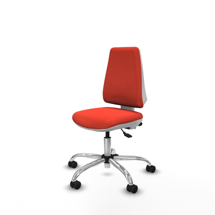 PIQUERAS Y CRESPO Silla de oficina Elche Naranja oscuro sin brazos PIQUERAS Y CRESPO Silla de oficina Elche Naranja oscuro sin brazos