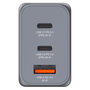 Verbatim GNC-65 Cargador de Pared GaN 65W con 2x USB-C y 1x USB-A