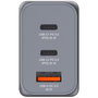 Verbatim GNC-65 Cargador de Pared GaN 65W con 2x USB-C y 1x USB-A