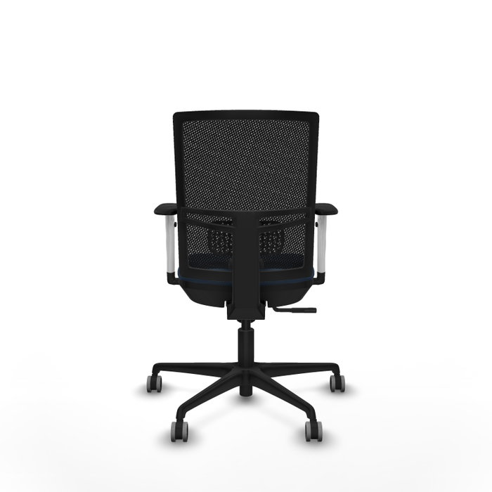 PIQUERAS Y CRESPO Silla de oficina Yunquera con mecanismo Sincro, Azul marino y Negro PIQUERAS Y CRESPO Silla de oficina Yunquera con mecanismo Sincro, Azul marino y Negro