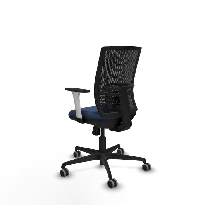 PIQUERAS Y CRESPO Silla de oficina Yunquera con mecanismo Sincro, Azul marino y Negro PIQUERAS Y CRESPO Silla de oficina Yunquera con mecanismo Sincro, Azul marino y Negro