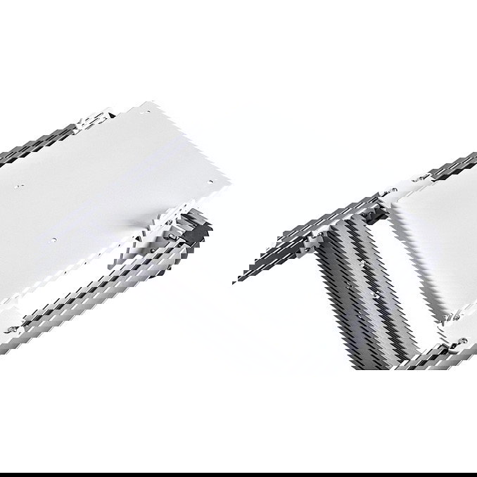 Thermaltake GF500 Flight Simulator Cockpit Snow Cabina de vuelo Blanca Aluminio GSC-F50-CPASWH-01