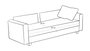 Atelier Del Sofa Sofá-Cama 3 Plazas Antracita con Almacenamiento 220x80 cm