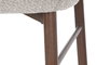DKD Home Decor Taburete Urban Colección Yamap Beige Nogal Metal y Poliéster 55x52x104 cm (2 Unidades)
