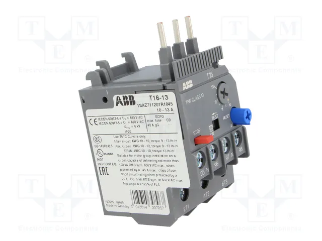 ABB Relé térmico AF 10÷13A