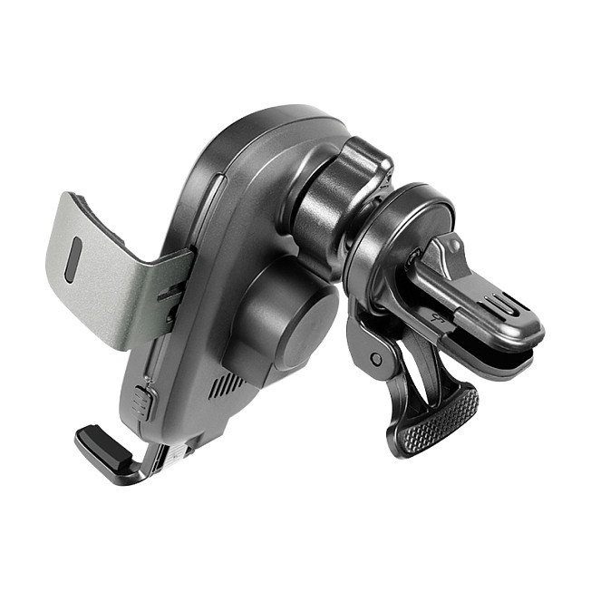 LogiLink Cargador inalámbrico para coche con activación por gravedad, 15W
