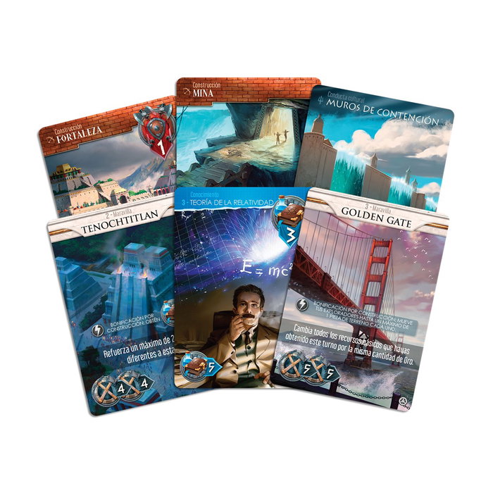 Funforge Monumental: Reinos Perdidos - Expansión juego de mesa estratégico, edad 10+, 1-5 jugadores, MONSP02 Funforge Monumental: Reinos Perdidos - Expansión juego de mesa estratégico, edad 10+, 1-5 jugadores, MONSP02