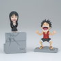 BANPRESTO Figura Luffy & Nico Robin World Collectable One Piece 10cm
