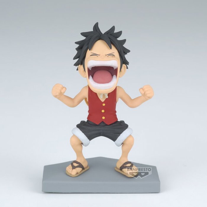 BANPRESTO Figura Luffy & Nico Robin World Collectable One Piece 10cm