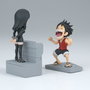 BANPRESTO Figura Luffy & Nico Robin World Collectable One Piece 10cm