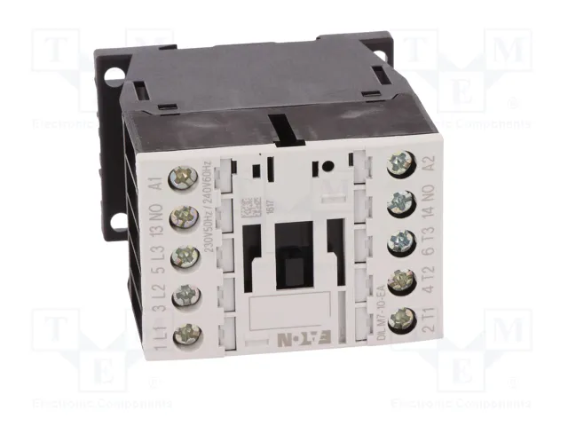 EATON ELECTRIC Contactor DILM7-10-230AC-E 3-polar 7A 230VAC