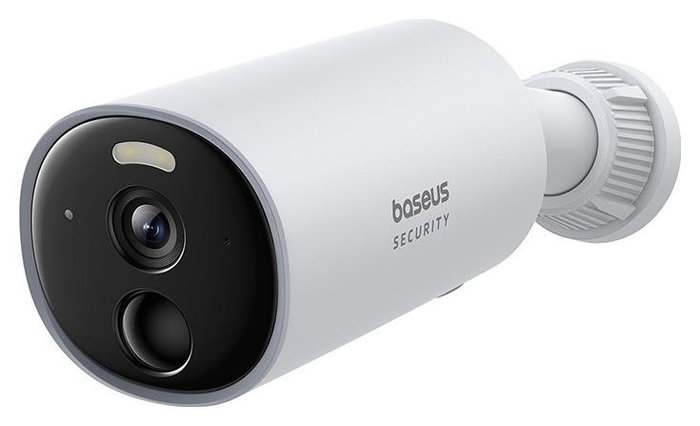 Baseus Security B1 Cámara de Seguridad Exterior 2K Gris claro