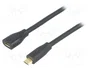 LOGILINK Cable USB 2.0 Micro-USB B de 1 m, Negro