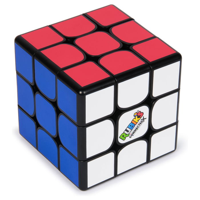 Spin Master Rubik's Connected X - Cubo de Rubik Inteligente Conectable Bluetooth, Multicolor, para Niños y Niñas +8 Años