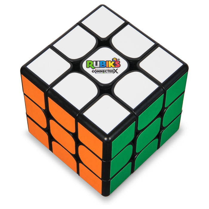 Spin Master Rubik's Connected X - Cubo de Rubik Inteligente Conectable Bluetooth, Multicolor, para Niños y Niñas +8 Años