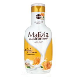 Malizia Espuma de Baño Miel y Jengibre 1000 ml