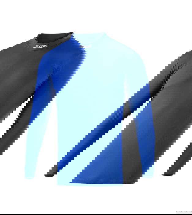 B-Rookie Camiseta Larga Cuello Alto S002205AZ0XS Azul Top Cot XS 100% Algodón