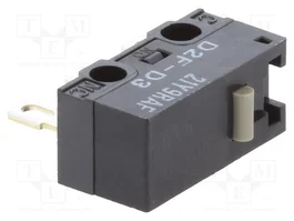 Aratas (Formerly Omron Components) Microconmutador SNAP ACTION D2F SPDT 3A/125VAC