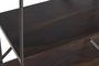 DKD Home Decor Estanteria Loft Marron Gris Claro Metal Sheesham 43 x 220 x 213 cm 4 Estantes