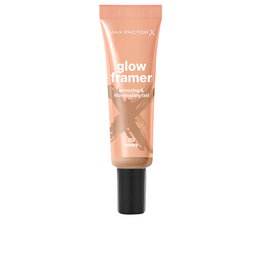 Max Factor GLOW FRAMER #20-Honey - Tinte bronceador e iluminador facial, 30 ml