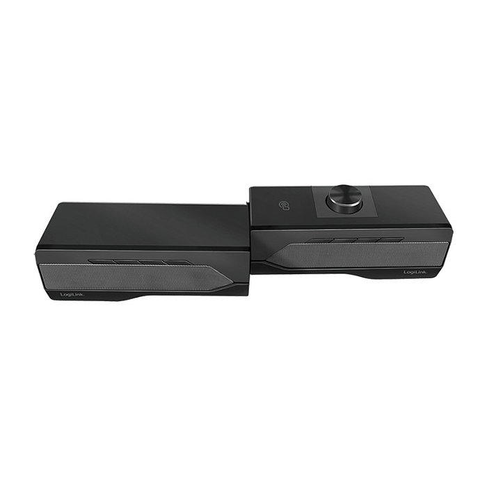 LogiLink Barra de Sonido Activa con Iluminación, 2.0 CH, BT/3.5mm
