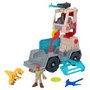 Fisher-Price Imaginext Jurassic World Vehículo de Caza Transformable con Pteranodones