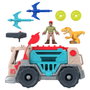 Fisher-Price Imaginext Jurassic World Vehículo de Caza Transformable con Pteranodones