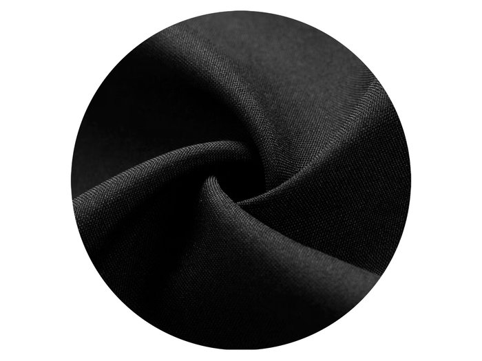 Kinvara Funda Mesa Ajustable Negra 180x75x76 cm (Set de 12)