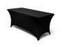 Kinvara Funda Mesa Ajustable Negra 180x75x76 cm (Set de 12)