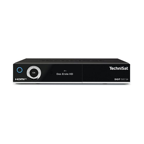 TechniSat Digit Isio S4 Receptor SAT DVB-S/S2 Twin CI+ DVRready Negro OLED Wifi