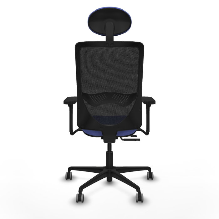 PIQUERAS Y CRESPO Silla de oficina Zulema Azul claro con mecanismo Sincro/Traslack