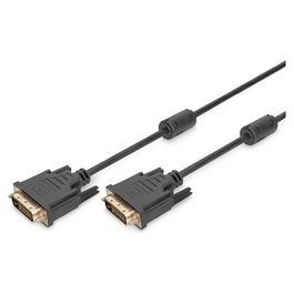 Digitus Cable DVI-D 24+1 FullHD 10m Negro