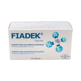 RENDON Fiadek 60 Cápsulas Vitaminas Liposolubles A,D,E,K Vit. C,E y Zinc