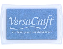 Tsukineko Versacraft Almohadilla de Tinta Azul Bebé 95x65mm