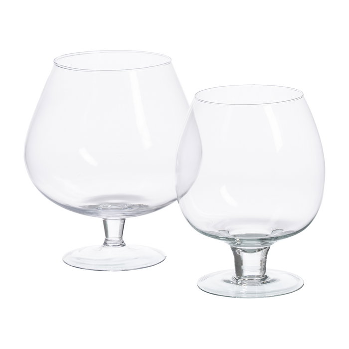 Ixia Copa de Decoración Transparente de Cristal 22 x 22 x 25 cm Ixia Copa de Decoración Transparente de Cristal 22 x 22 x 25 cm