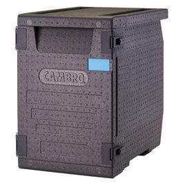 CAMBRO - EPP400-110 - Contenedor isotérmico con carga frontal Cam Gobox para 4 bandejas GN 1/1 86 L