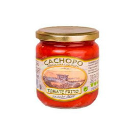 CACHOPO Tomate Frito Ecológico - Salsa de Tomate Natural para Pasta - 370 ml