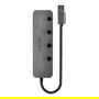 LINDY 43309 Hub USB 3.0 de 4 Puertos Aktiv Gris