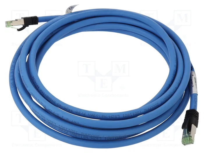 GOOBAY Patch cord S/FTP Cat 8.1 de 5m azul