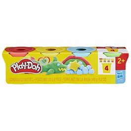 Hasbro Pack de 4 botes Play-Doh