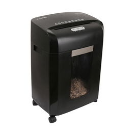 Olympia CC 415.4 Aktenvernichter - Trituradora de Papel de Corte Cruzado, 15 Hojas, Nivel de Seguridad P-4, 4x35 mm, 16 L, Negro