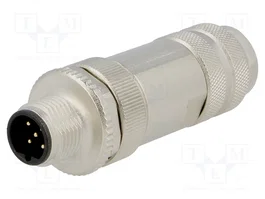 LAPP Conector M12 Macho 5 Pines Recto IP67 Código B - Profibus