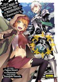 Danmachi 3, Fujino Omori; Kunieda - Norma Editorial