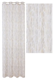 DKD Home Decor Visillo de Poliéster Verde 140x270 cm
