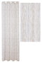 DKD Home Decor Visillo de Poliéster Verde 140x270 cm