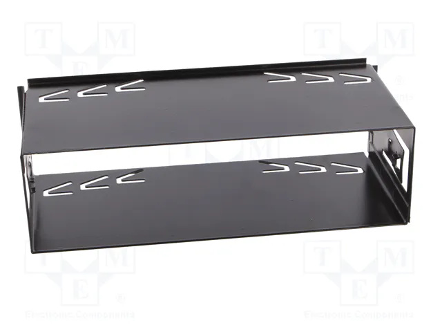 4CARMEDIA Semi-bastidor de montaje de radio 1 DIN para JVC, negro 4CARMEDIA Semi-bastidor de montaje de radio 1 DIN para JVC, negro