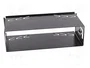4CARMEDIA Semi-bastidor de montaje de radio 1 DIN para JVC, negro