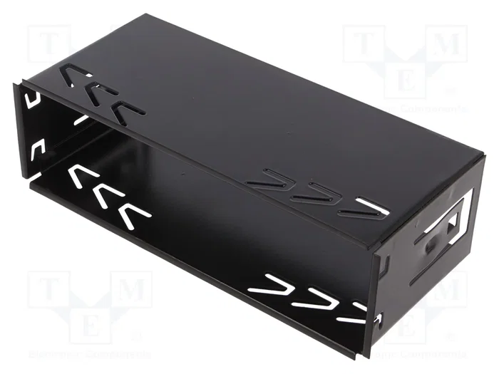 4CARMEDIA Semi-bastidor de montaje de radio 1 DIN para JVC, negro 4CARMEDIA Semi-bastidor de montaje de radio 1 DIN para JVC, negro