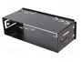 4CARMEDIA Semi-bastidor de montaje de radio 1 DIN para JVC, negro